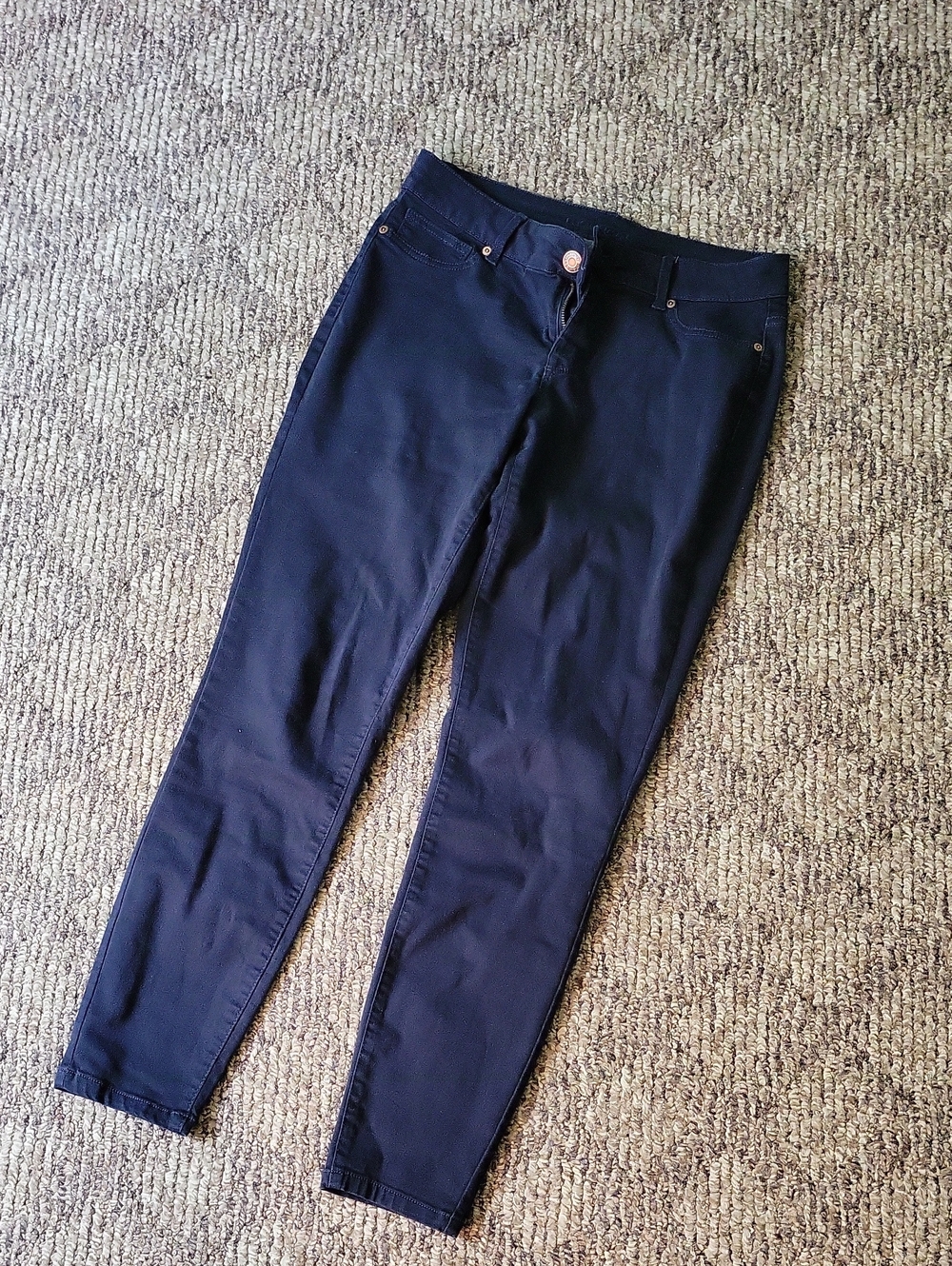 Maurices Dark Navy Skinny Fit Pants